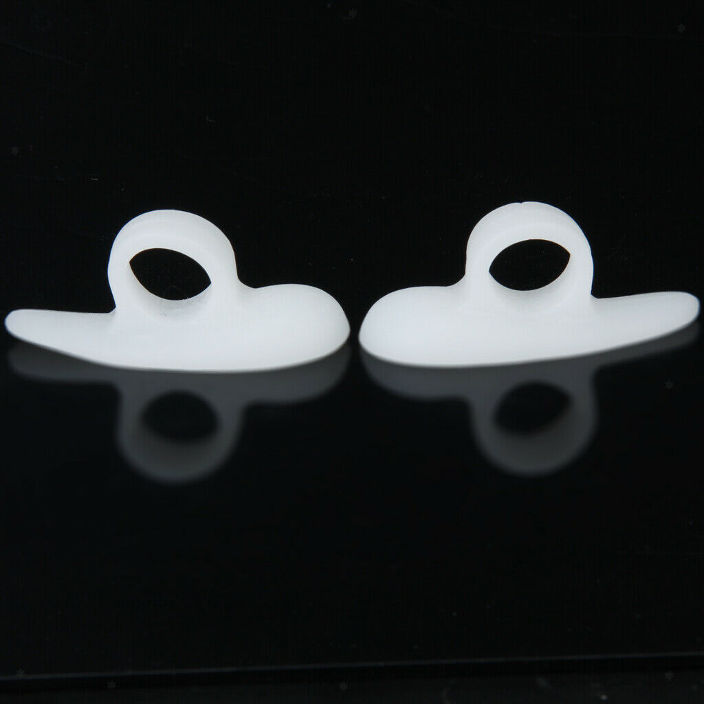 1 Pair Soft Silicone Gel Toe Crests Hammer Claw Mallet Toes Aid Splint