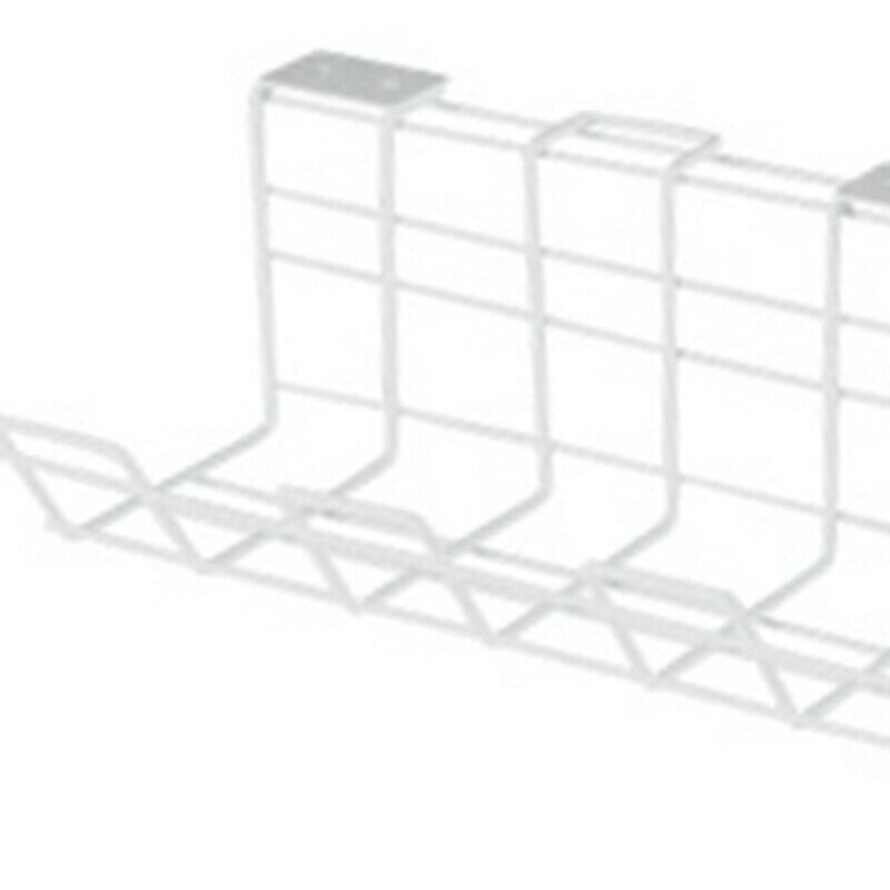 1Pc Under Desk Cable Management Rack Compact Cable Organizer Storage Rack B S3M7
