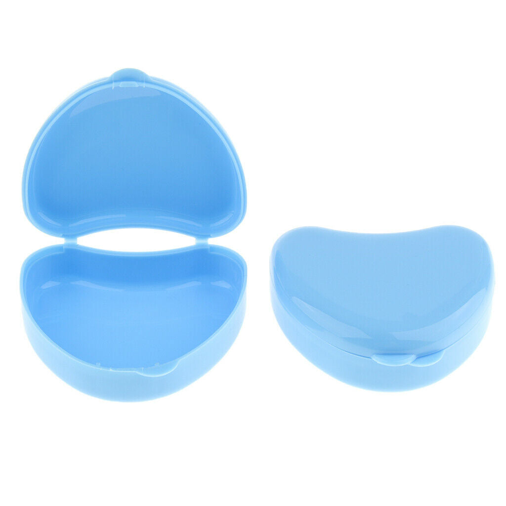 Orthodontic Retainer Case Mouthguard Storage Box--4 Pack