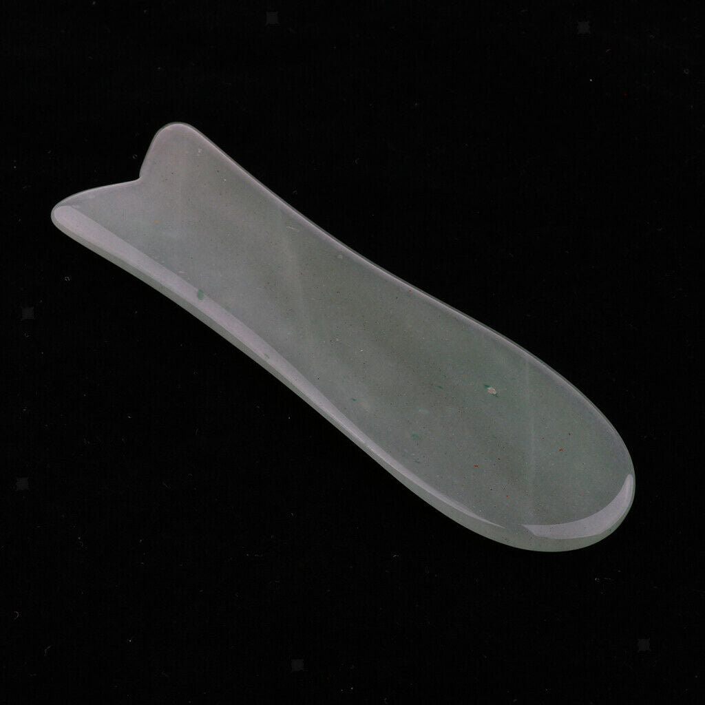 Gua Sha Facial Massage Chinese Natural Jade Stone Guasha Board Scraping Tool