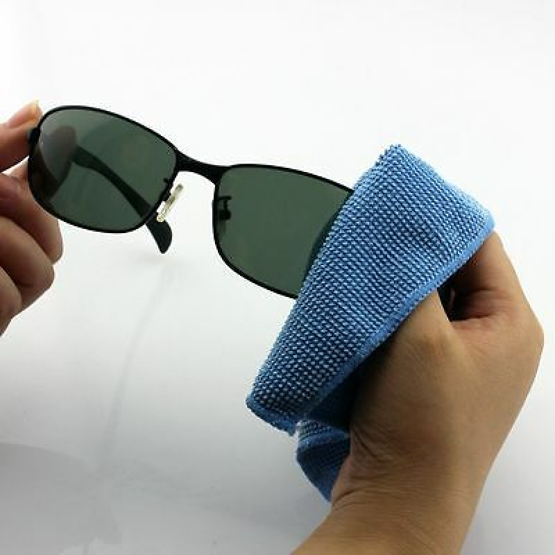 2-Pack Premium Microfiber Cloth Eyeglass Sunglasses Cleaning Camera LCD Screen