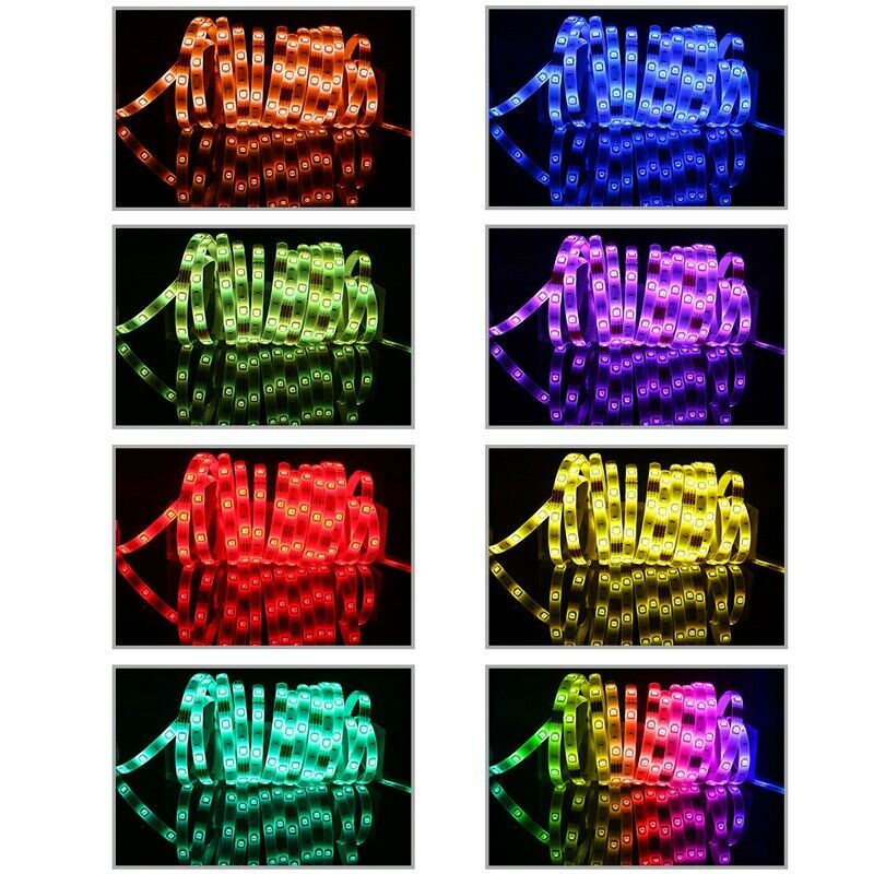 Led Strip Lights RGB 5050 LED Tape Lights Flexible Color Changing LED Lights wY6