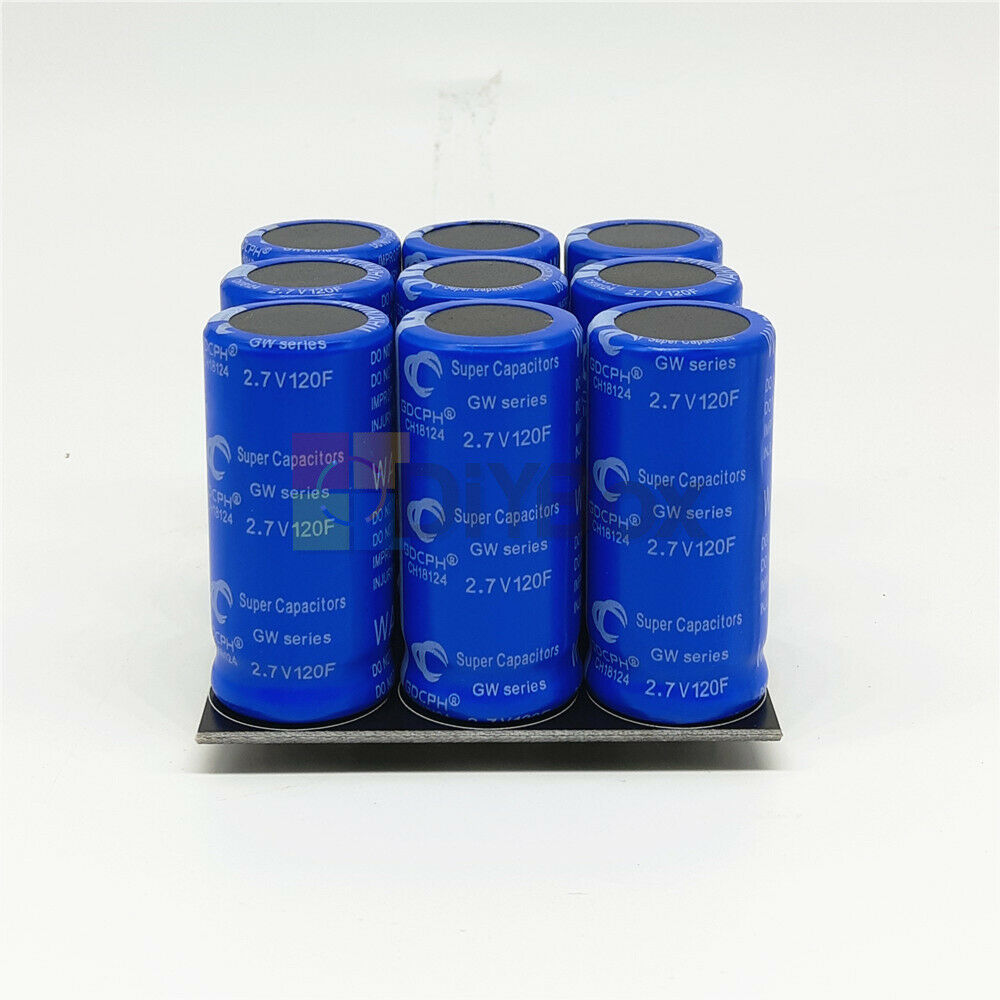 13.3F-24V Farad Capacitor 2.7V 120F Electrical Super Electric Capacity Capacitor