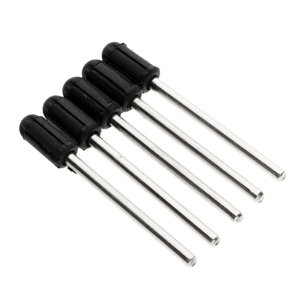 5pcs Sanding Band Mandrel Bit for Nail Drill Pen Machine Acrylic Nail 5x11mm