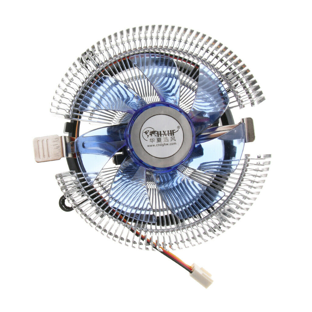 Universal Computer CPU Cooler Heatsink 112*110*57mm Fan w/ LED Radiator for