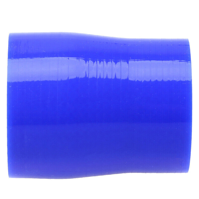 64-83mm Universal Blue Auto Car Variable Diameter Silicone Hose Intake Pipe