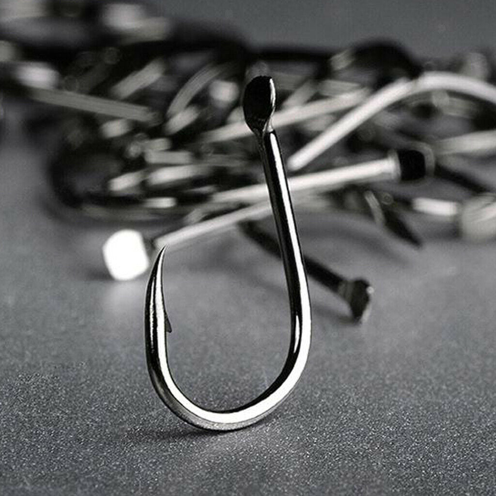 40pcs Saltwater Fishing Hooks Crab Hooks Big Game High-carbon Steel Hooks