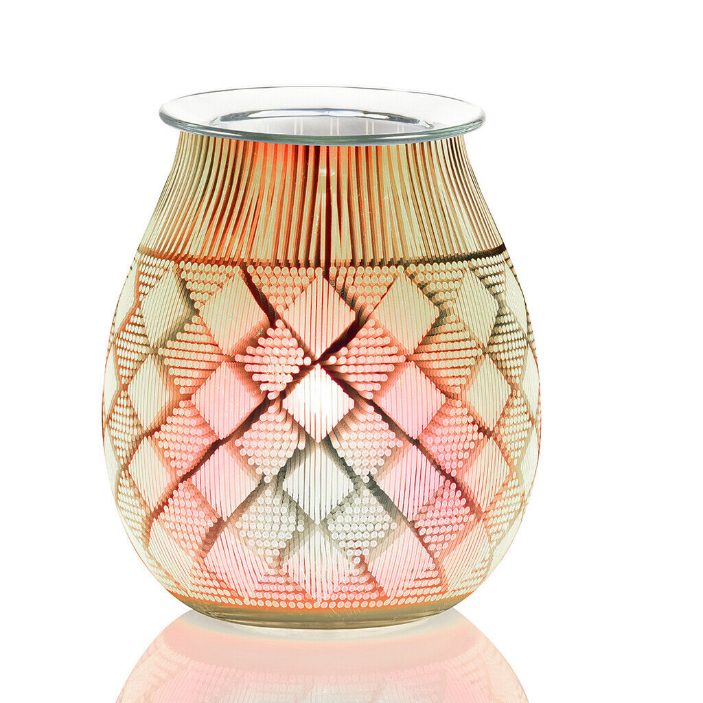 Modern Electric Wax Melt Fragrance Burner Lamp Dimmable for Spa Bedroom