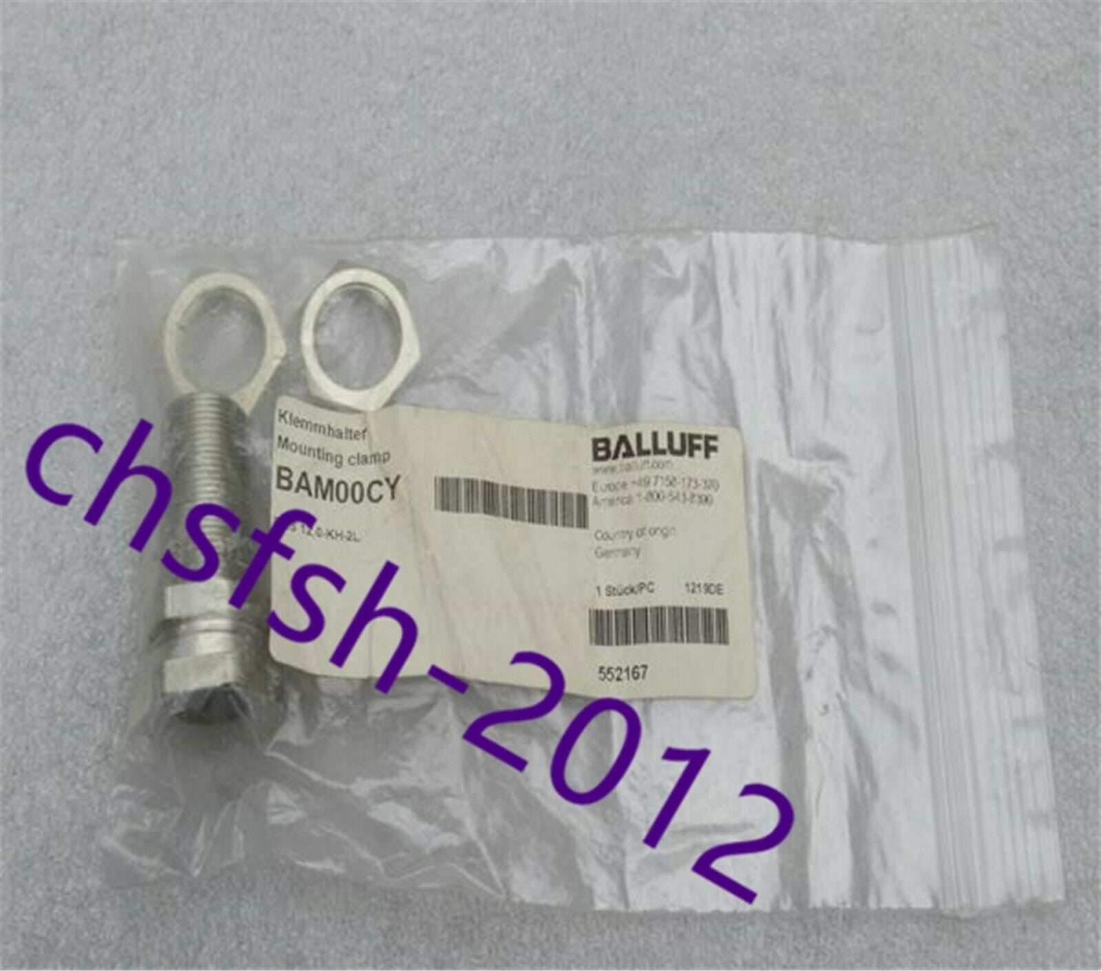 1 pcs New IN Box BALLUFF BES 12,0-KH-2L fixed connector