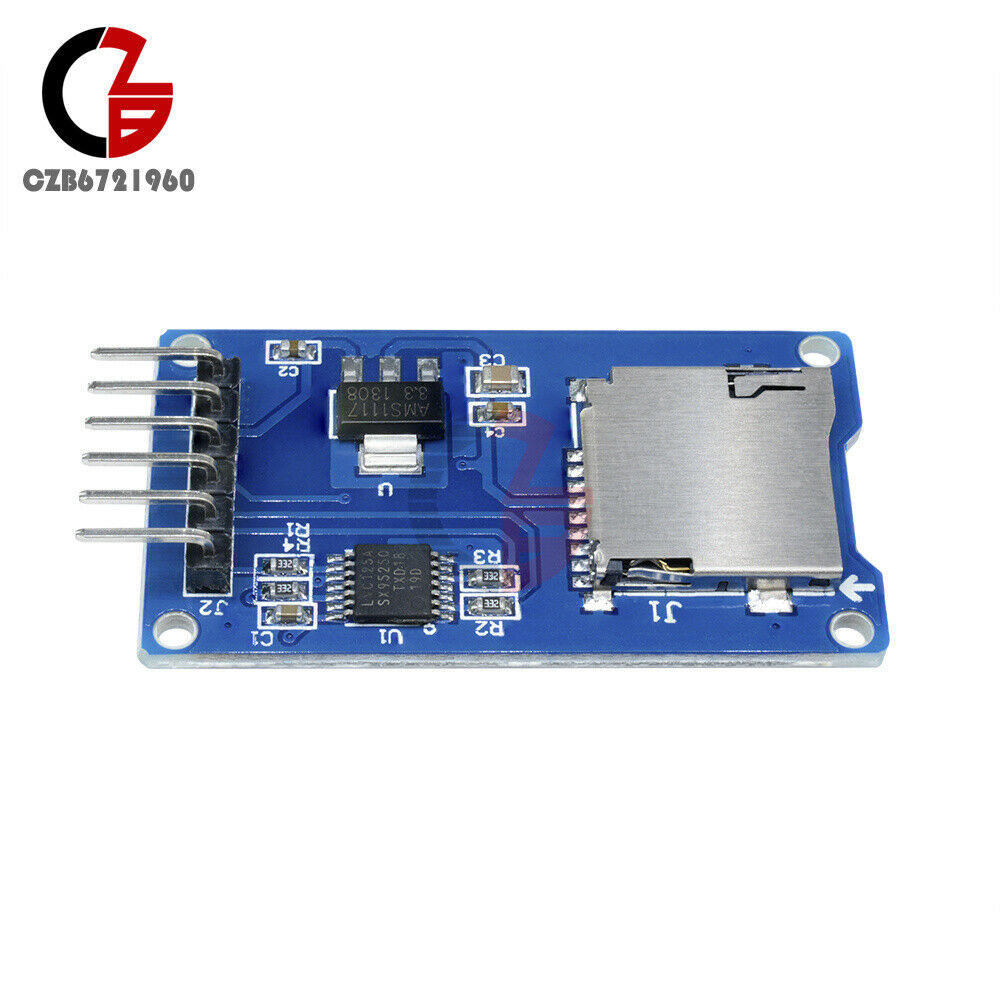Micro SD Card Reader Module MicroSD/TF Card Adapter Storage Board Memory Shield