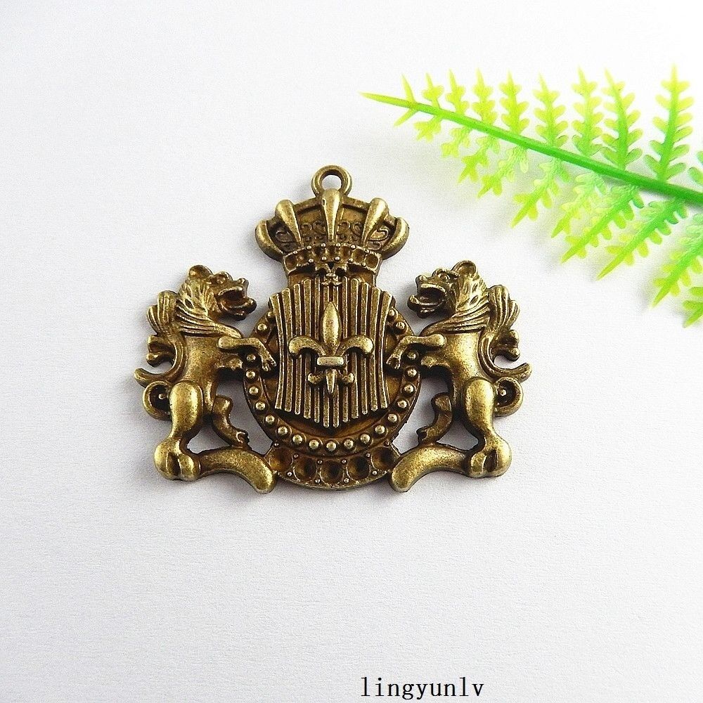 10pcs Antiqued Bronze Alloy Totem Charms Pendant Crafts Jewelry Making 51240