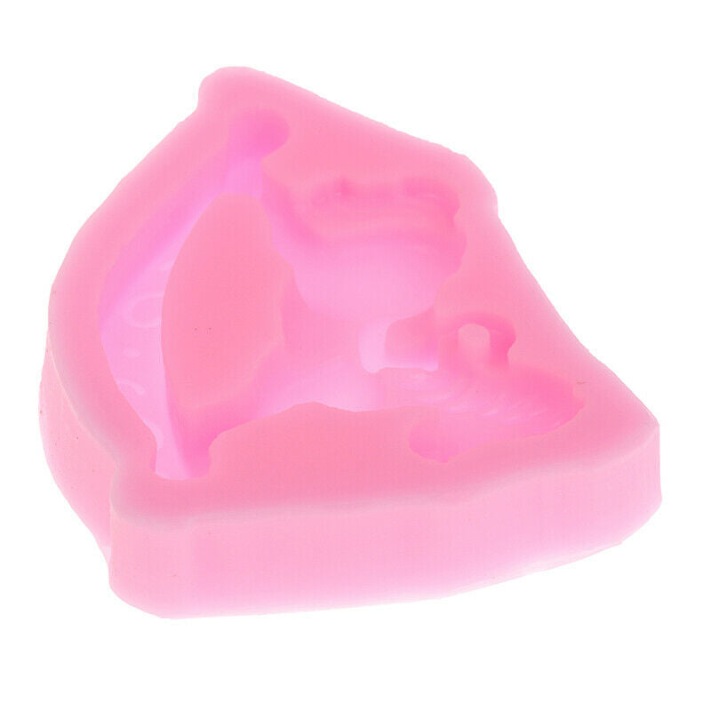 DIY Trojan Horse Shape Silicone Soft Candy Mold Cake Decorating Tool Cand.l8