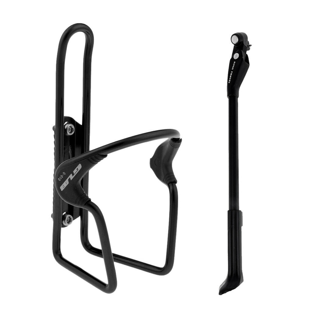 Adjustable Bike Bicycle Side Stand Kickstand 35cm-41cm/13-16 inch with Aluminum