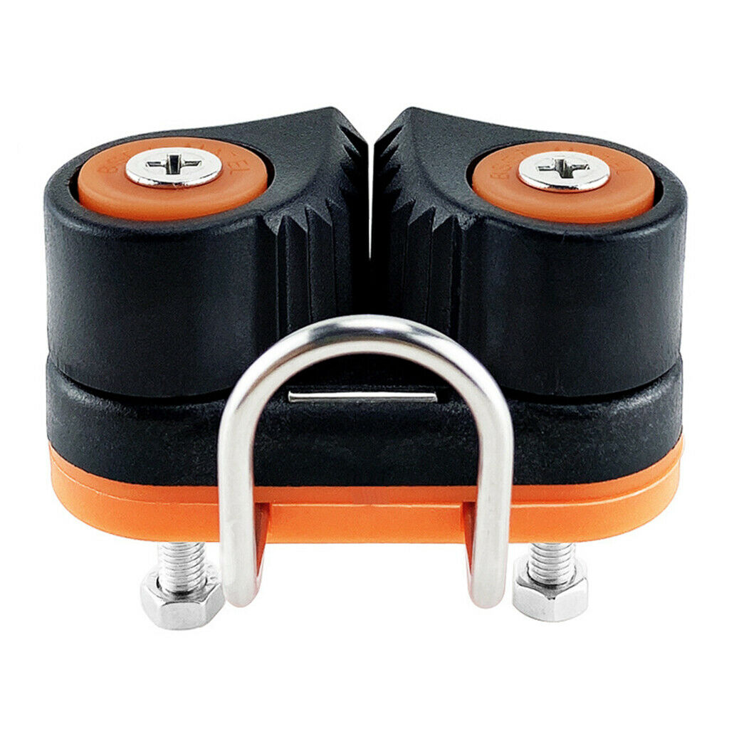 2pcs Composite 2 Row Ball Bearing Sailboat Cam Cleat Breaking Load 900kg