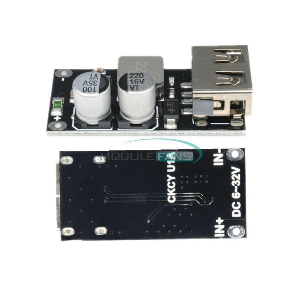 QC3.0 QC2.0 Step Down Buck Converter Charging Circuit Module 12V 24V 6-32V DC-DC