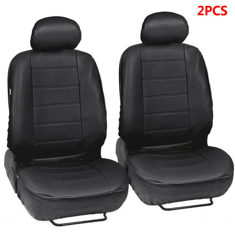 Universal Breathable PU Leather Car Seat Covers Compatible for All Car