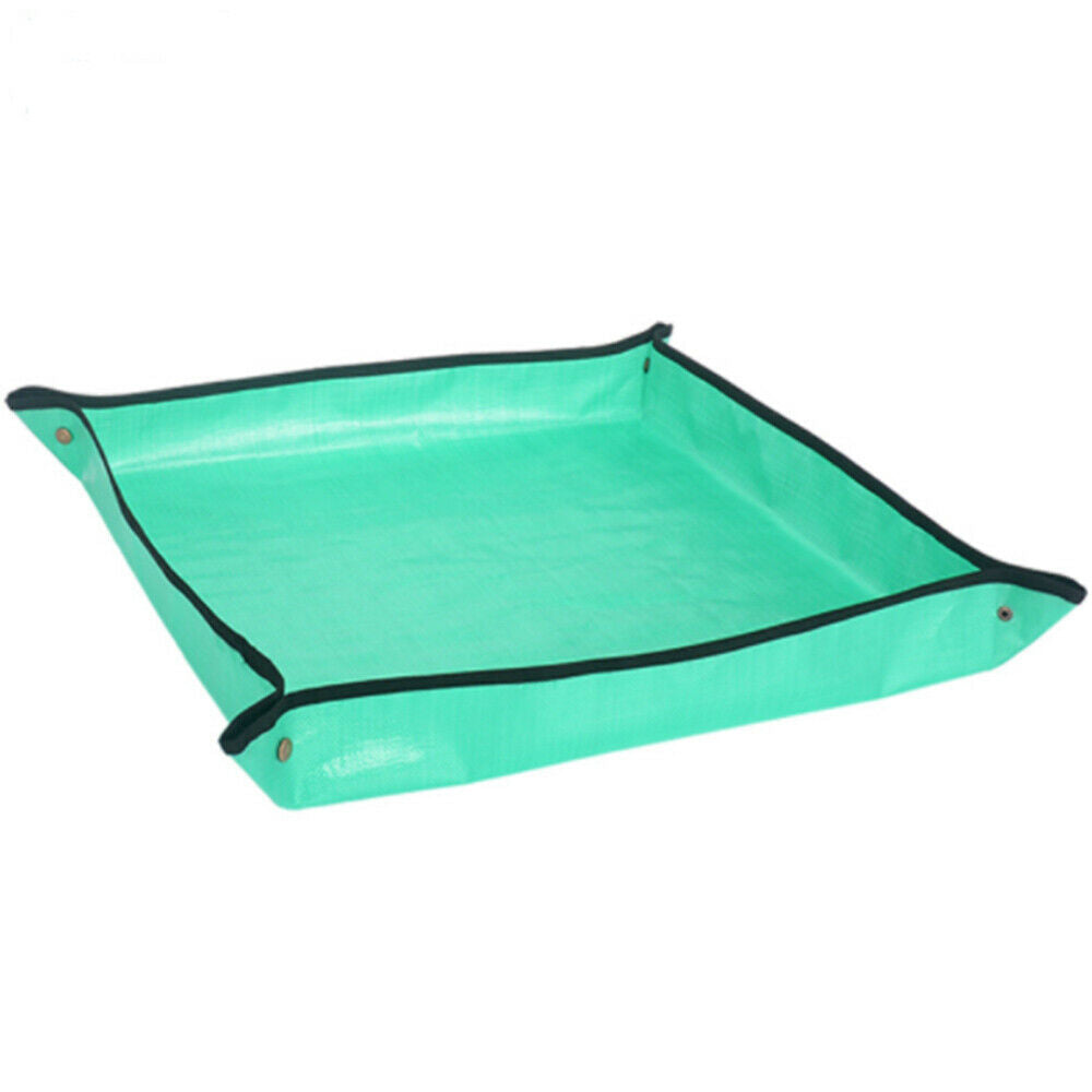 Plant Repotting Square Mat Foldable Garden Work Cloth wWaterproof Thickened Mat