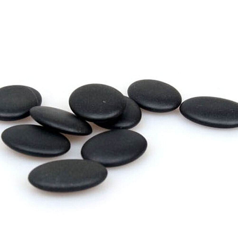 7pcs (3cmx4cm)set Large size Hot Stone Massage massager basalt Rocks stone.l8