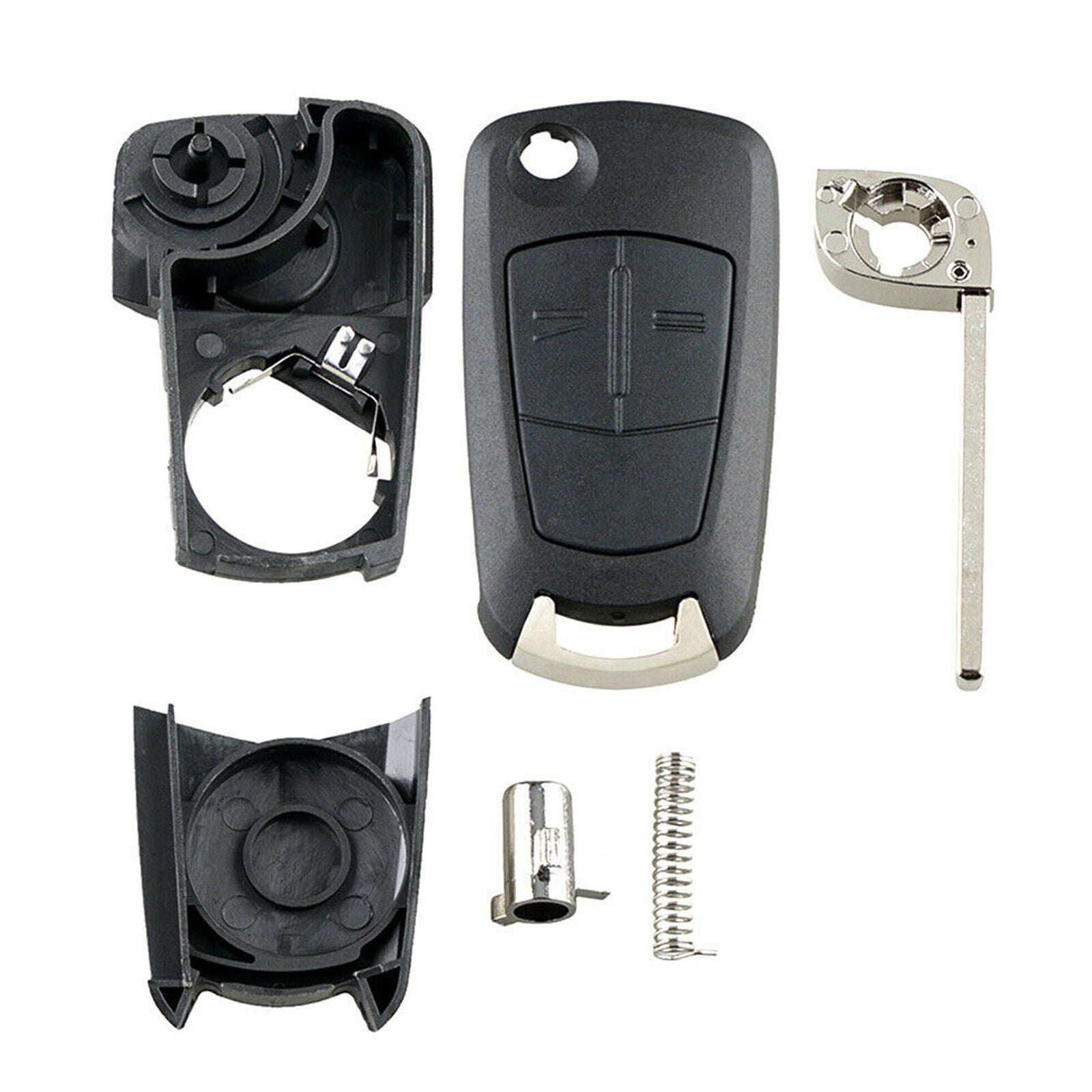 For Vauxhall Opel Corsa Astra Vectra Zafira 2Button Remote Flip Key Fob Case New
