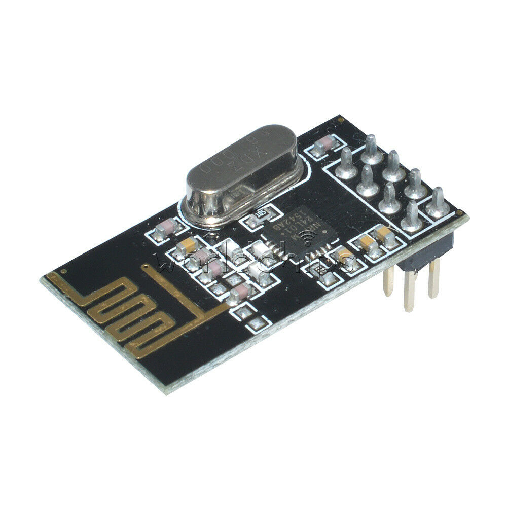 4PCS Wireless Transceiver Module NRF24L01+ 2.4GHz Antenna 8 Pin For Arduino
