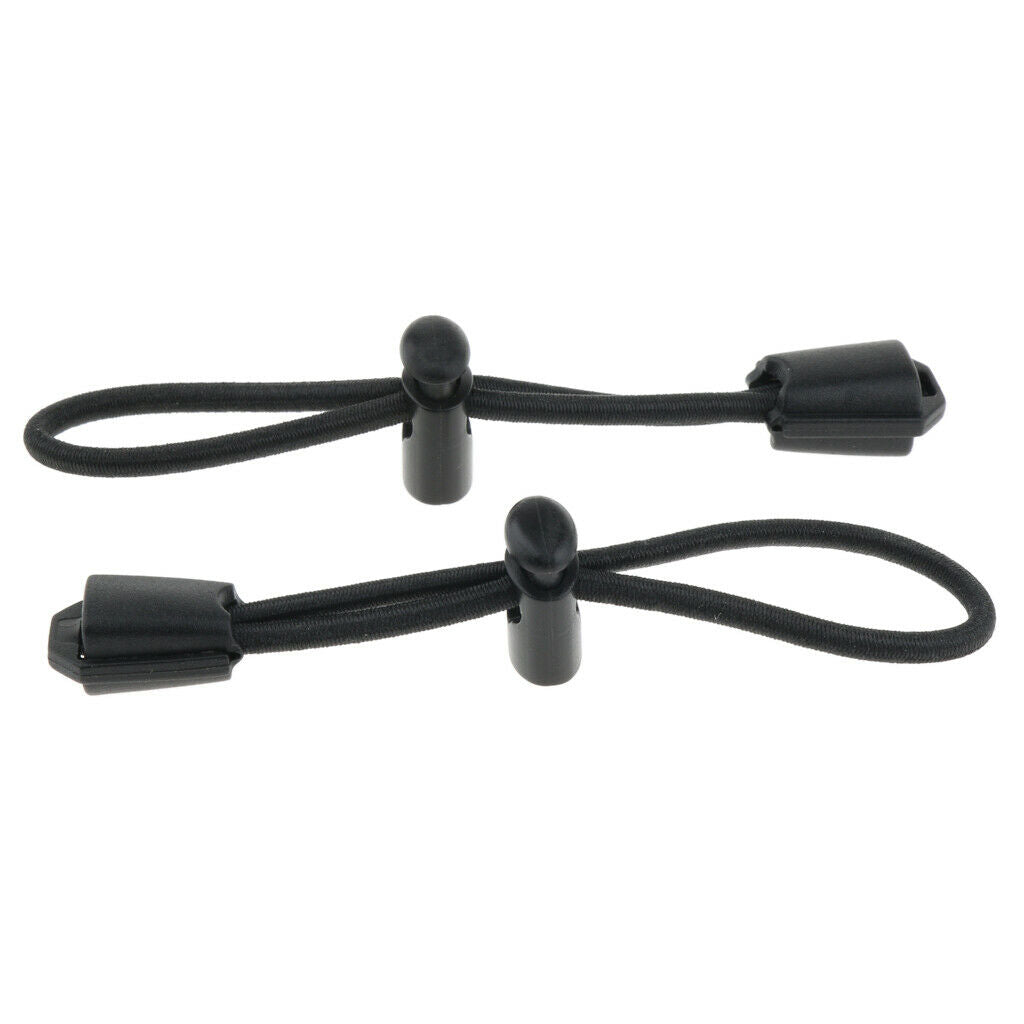 3X Backpack Hiking Stick Holder Walking Pole Fixing Buckle Rope Elastic Rope