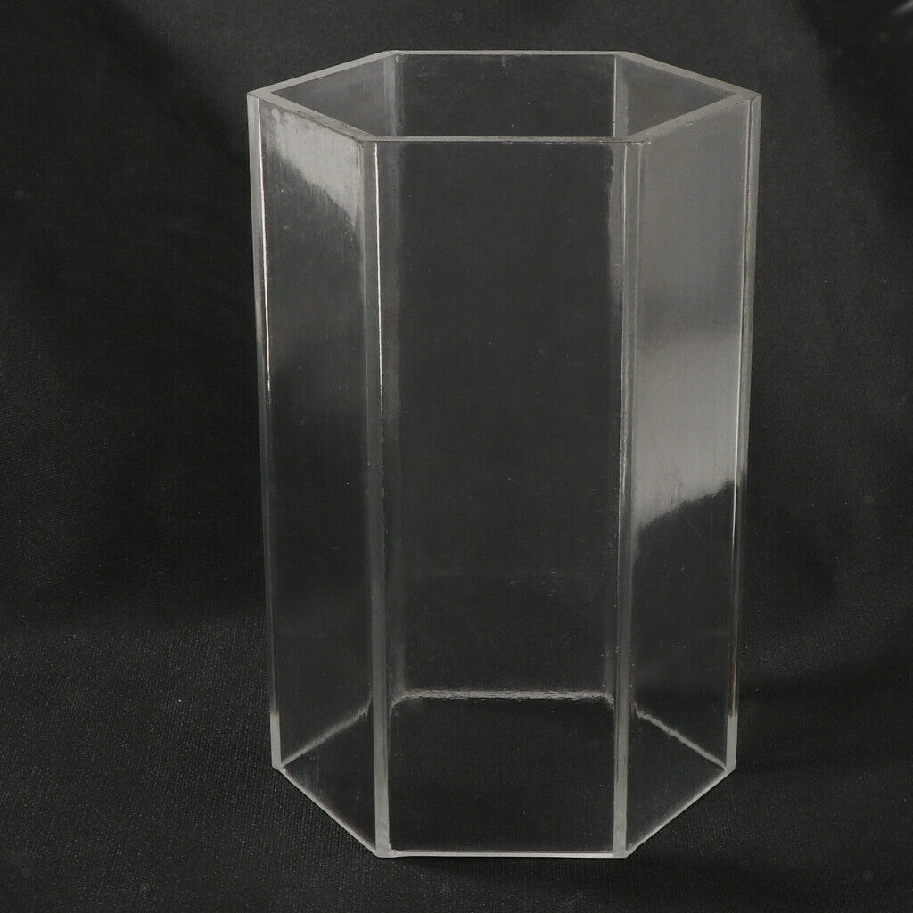 Hexagon Shaped Candle Mould Soap Molds for DIY Candles Making 7.5 x 12 cm