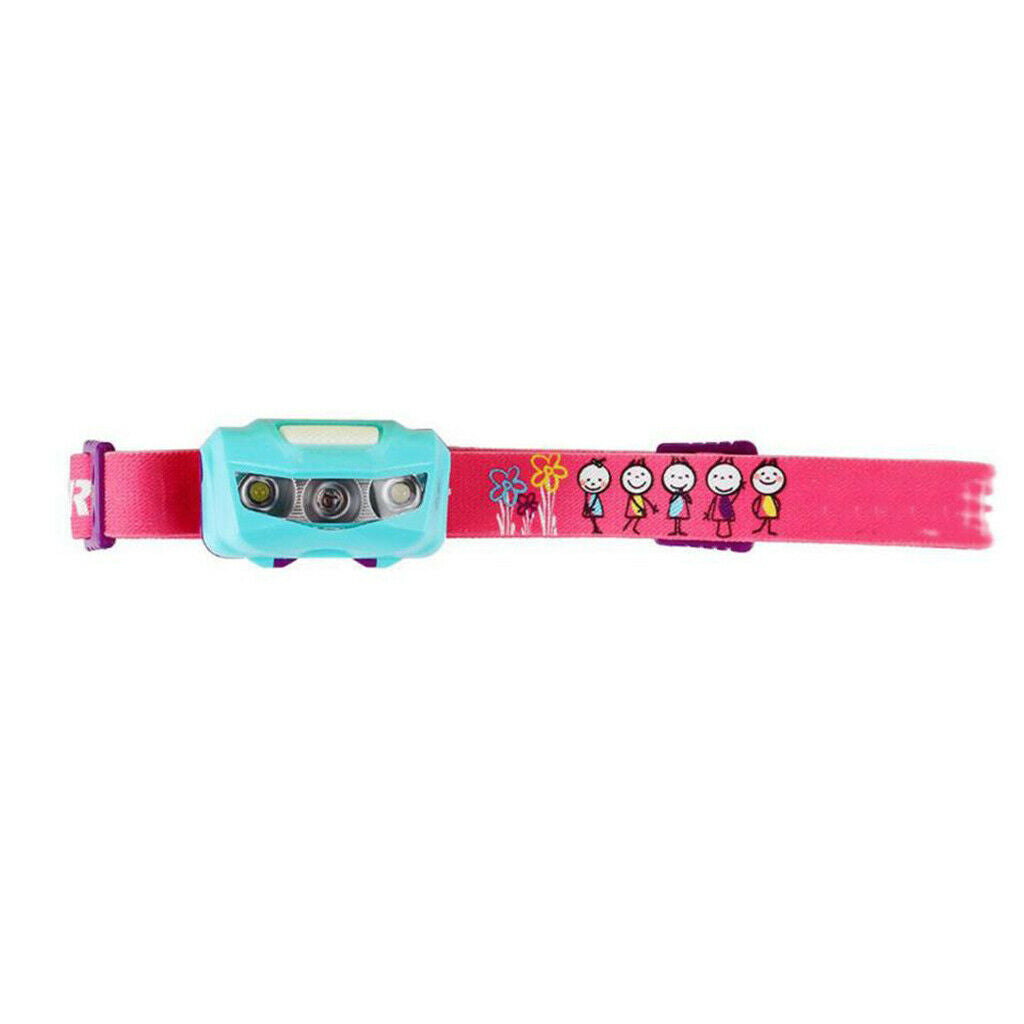 Lovely Girl Kid IPX6 Waterproof 2 Mode Adjustable LED Headlamp Headlight