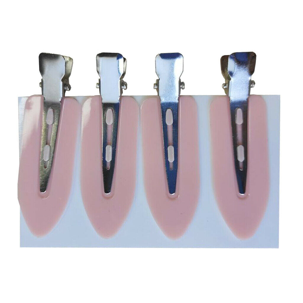 12 Packs No Bend Styling Hair Clips Bangs Clamps Barrettes for Face Washing
