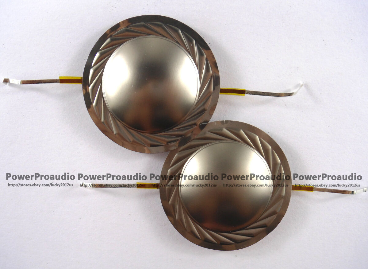 2pcs Aftermarket  tweeter diaphragm voice coil 34.4mm 34.5mm Repair kit