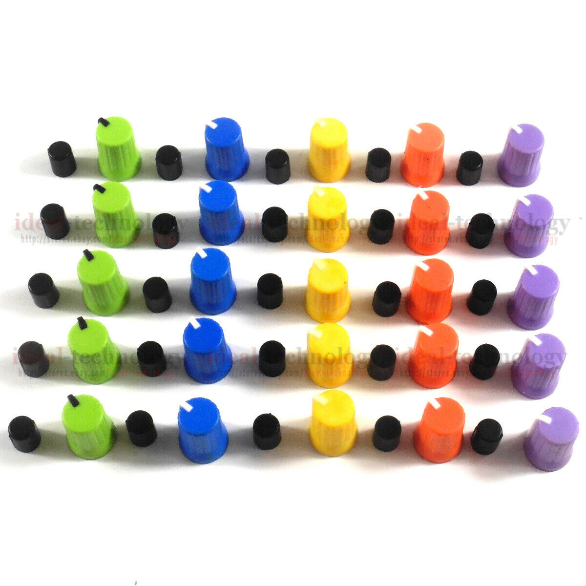 25x Color Rotary Control Knob For Pioneer XDJ-RX R1 RZ AERO DJM-T1 S9 DIY DJ