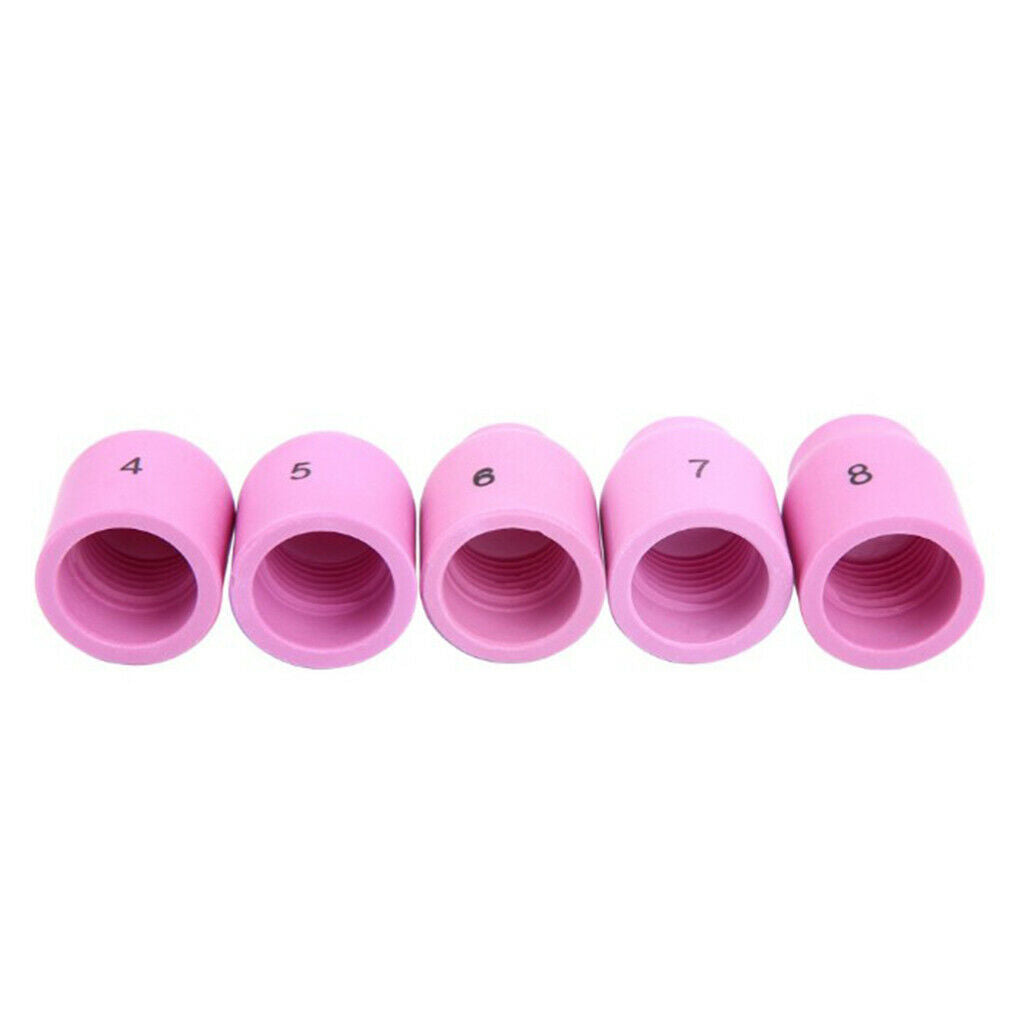 13x TIG Welding Torch Accessories Kit Collets Body Alumina Nozzle Back Cup Kit
