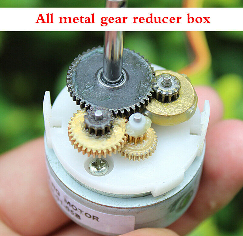 35 small Geared stepper motor DC internal all-metal gear reducer box