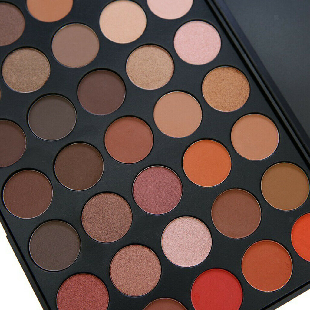 35 Colors Eyeshadow Palette Glitter Matte Shimmering Pigmented Eye Shadow 07