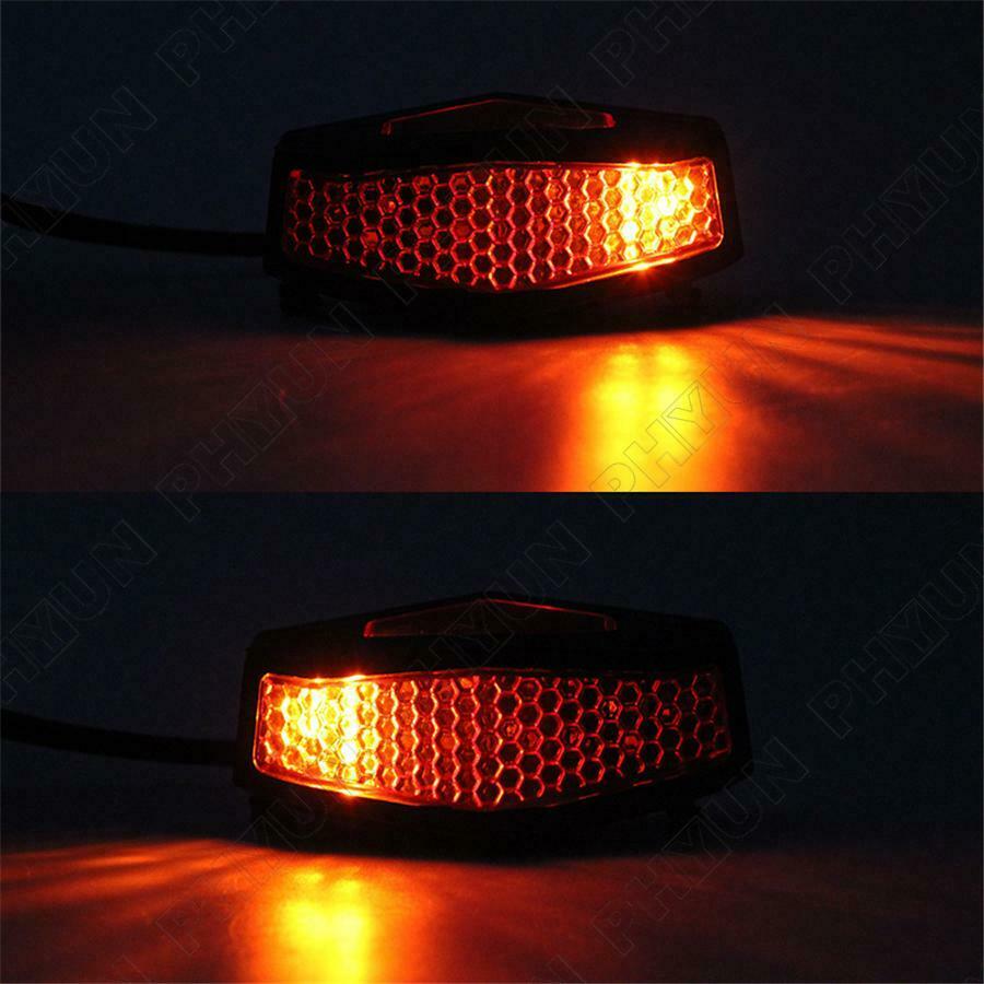 12V Universal Motorcycle  ATV LED Rear Tail Light Brake Stop Turn Signal Light