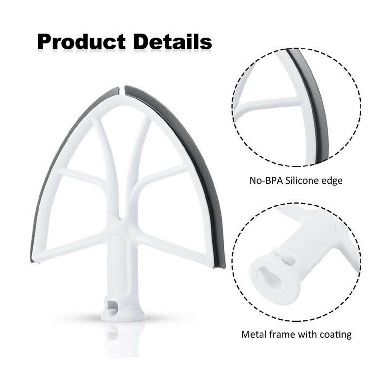 Household Flex Edge Beater Silicone 6-Quart Tilt-Head Stand Mixer Cooking