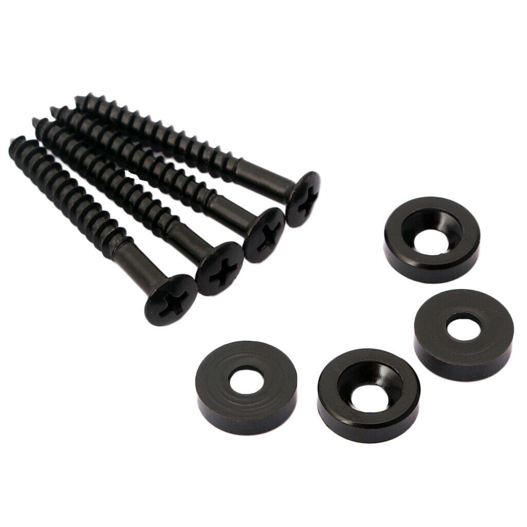 4Set   Neck   Joint   Bushings   And    - Electric   Guitar   Parts   Black