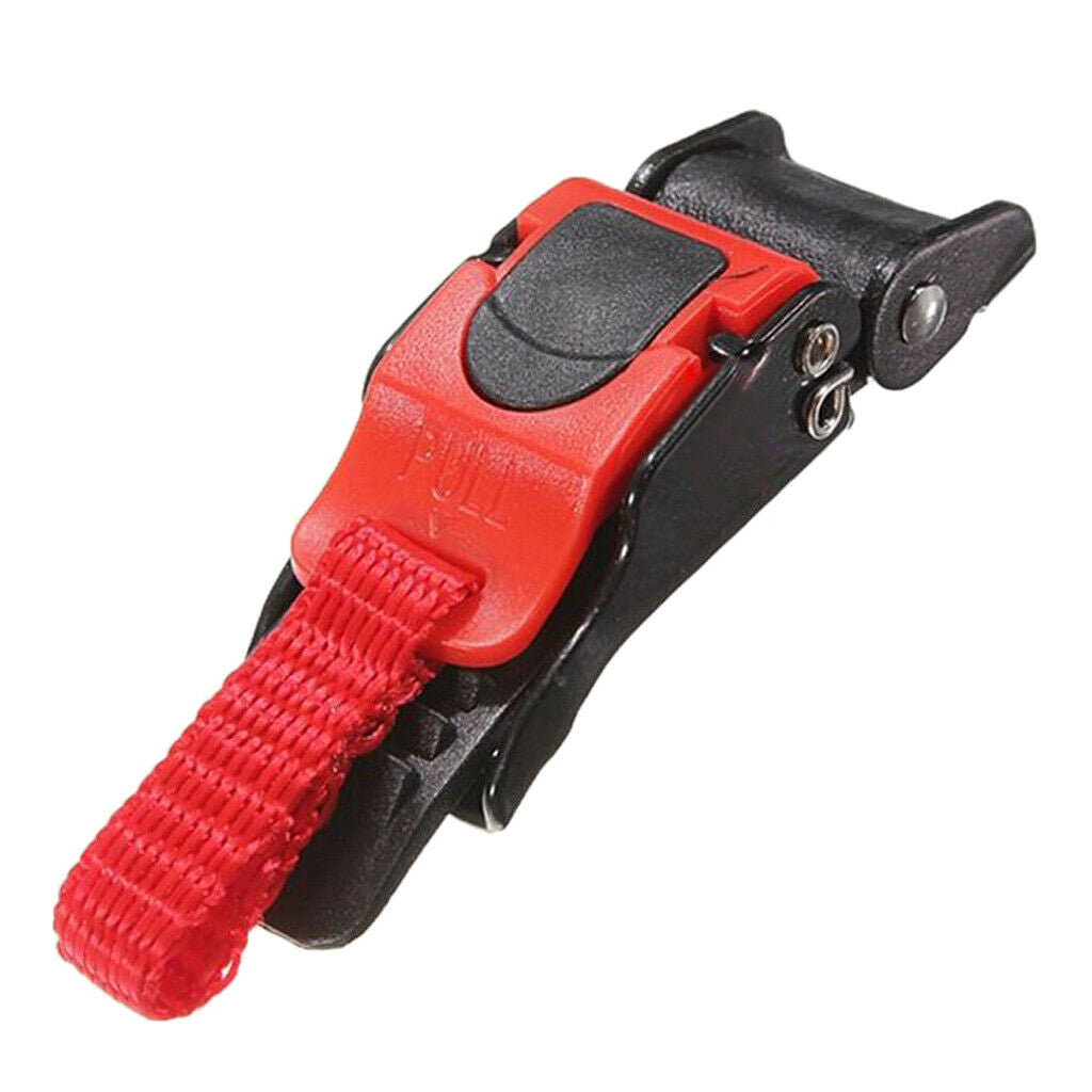 2x Motorbike Cycling Motorcycle Helmet Chin Strap Clip Buckle Quick Release