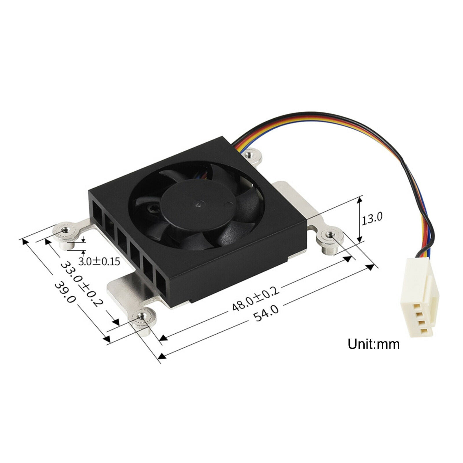 Dedicated 3007 Cooling Fan + Heatsinks For Raspberry Pi Compute Module 4 Cm4