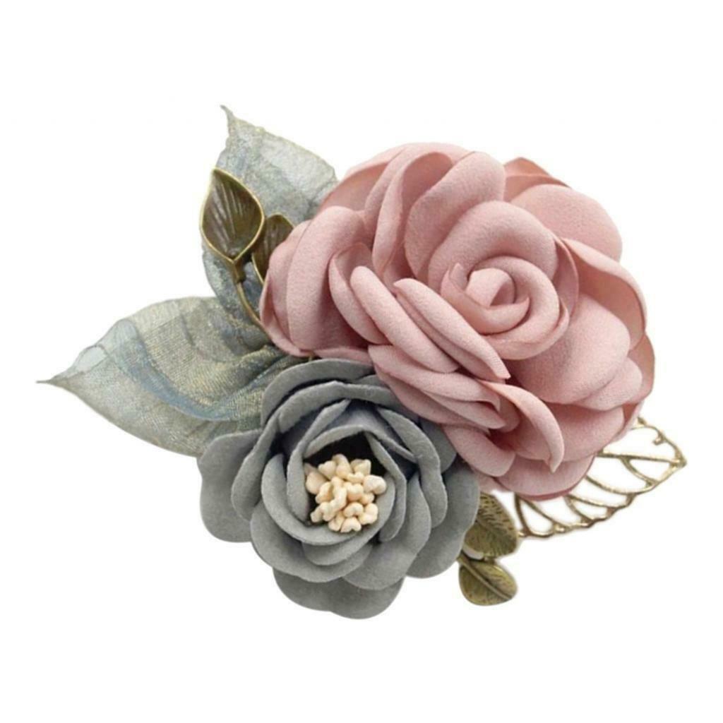 Korean Brooch Pin Groom Corsage Breastpin Wedding Party Dress Ornaments