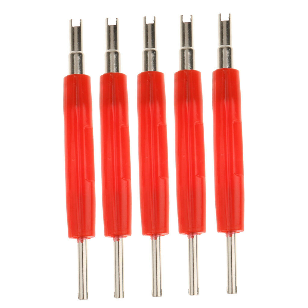 Set Of 5 Valve Driver Valve Extractor Rubber Valve Tire Valve Car Truck Valve