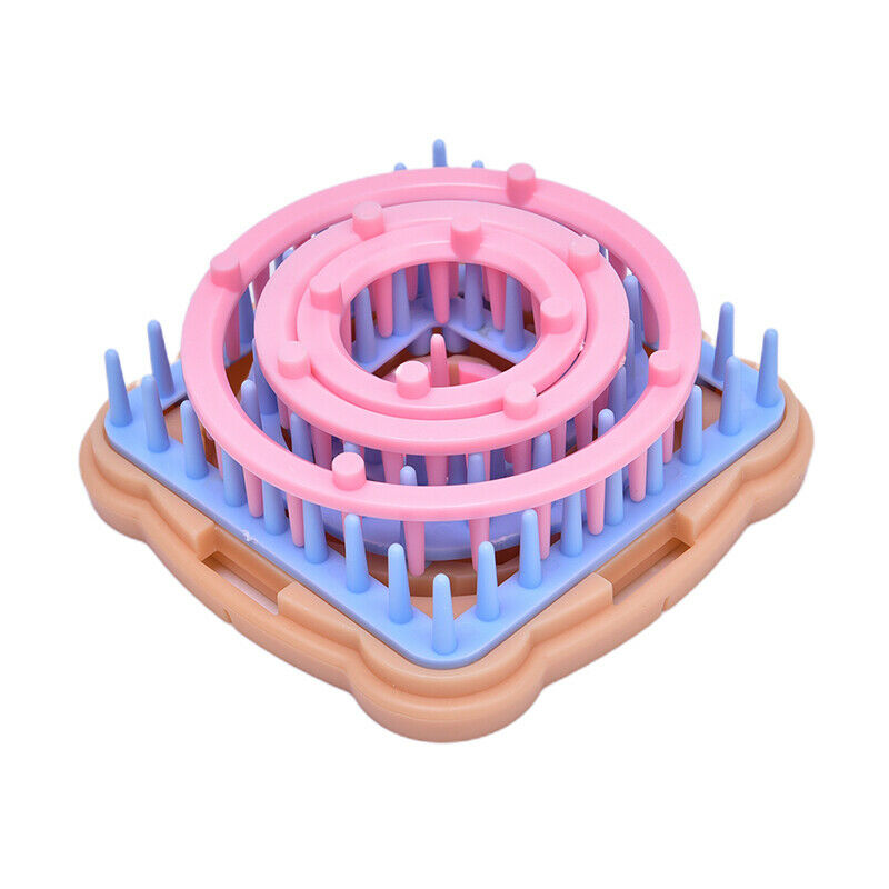1PCS DIY Weaving Tool Knitting Machine Color Stitching Tool Flower Loom Knitt SJ