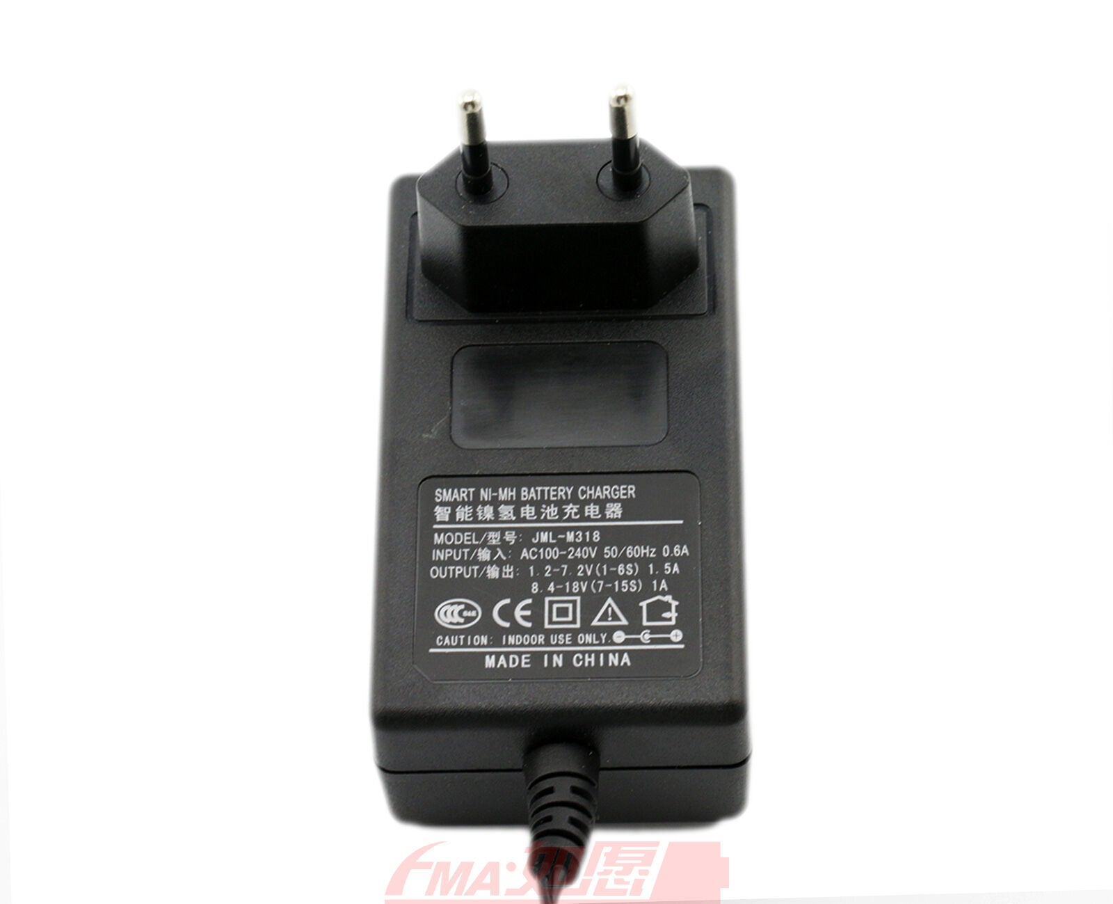 Ni-MH Ni-Cd Charger 2.4 3.6 4.8 6 7.2 8.4 9.6 10.8 12 13.2 14.4 15.6 16.8 18V EU