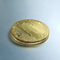 Merry Christmas Santa Claus Coins 40mm Gifts Collectable Badge Golden