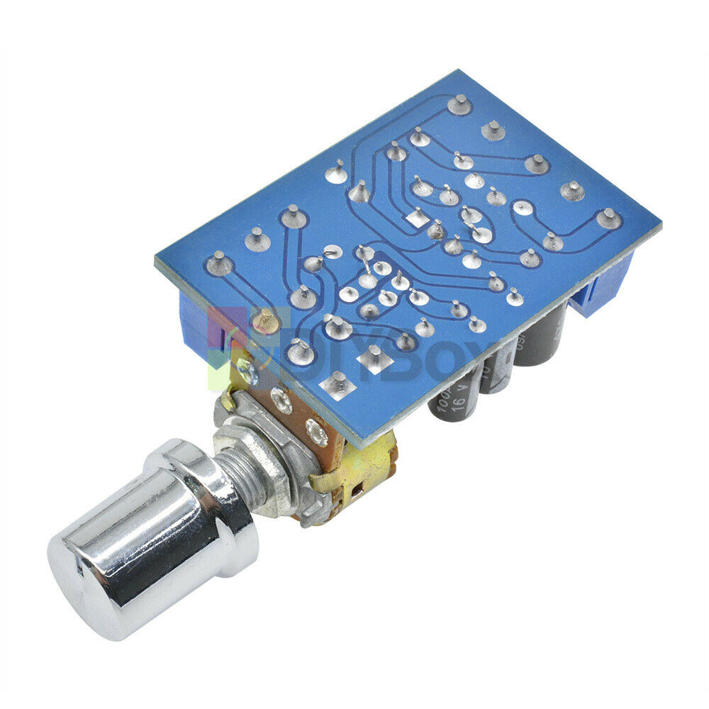 TDA2822M Mini 2.0 Channel 1W×2 Stereo Audio Power Amplifier Board DC 5V 12V CAR