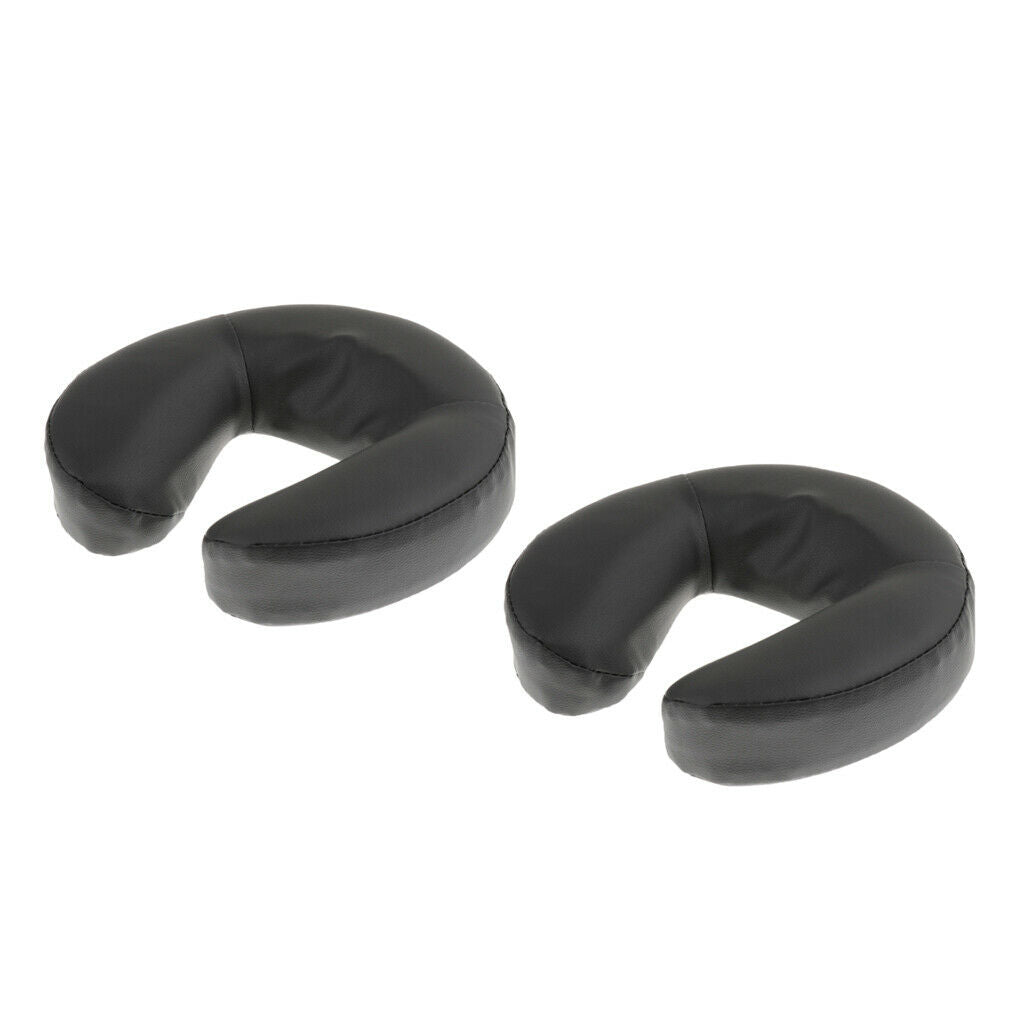 2x Beauty Salon Massage Table Bed Face Rest Down Cradle Cushion Foam Pillow