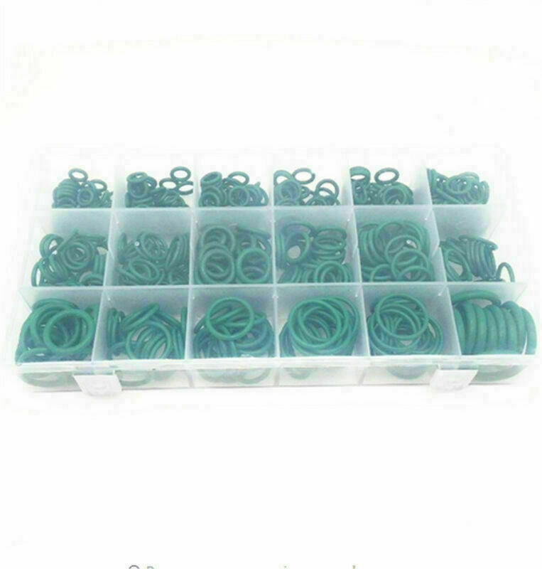 530Pcs 18Sizes Car R134a HNBR A/C Air Conditioning Repair Rubber O-ring Seals