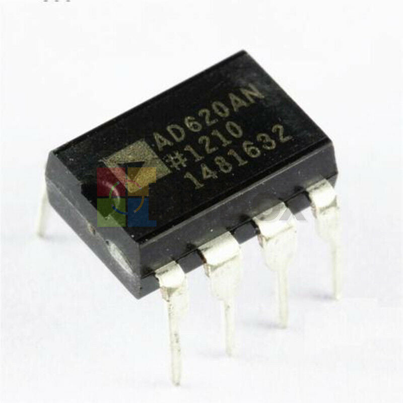 Lots 10PCS AD620 AD620AN ADI DIP-8 Instrumentation Amplifier IC
