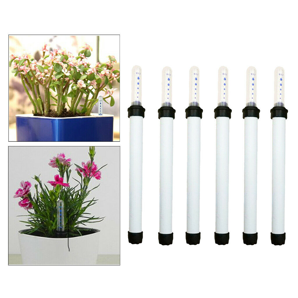 6x Plants Water Gauge Indoor/Outdoor Plants Care Tools Healthy Growing