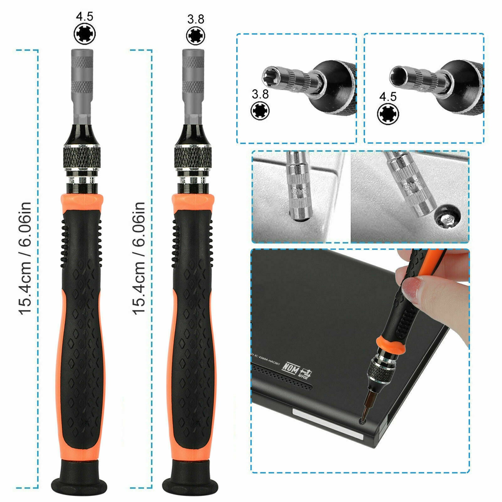 14pcs Screwdriver Repair Full Tools Kit Set for Nintendo Switch Wii N64 SNES NGC
