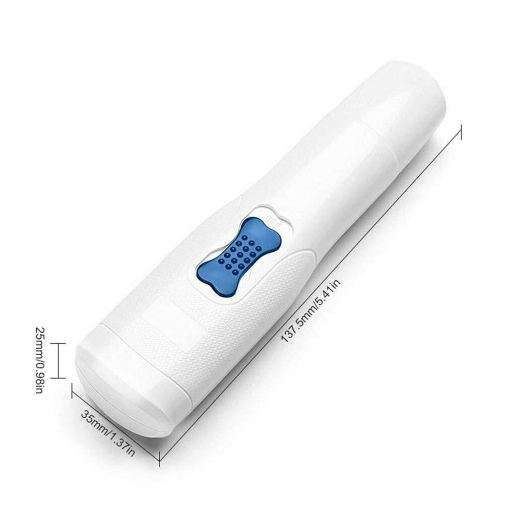 Professional Electric Cat Nail Clippers Low Noise Pet Nail Trimmer Painless Paws